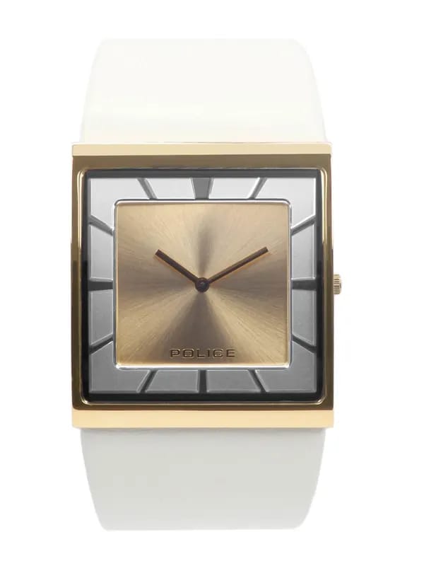 Police Women Gold-Toned Dial Watch PL11916MSG-06B