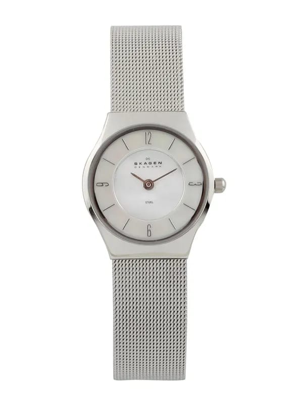 SKAGEN DENMARK Women White Dial Watch 233XSSS