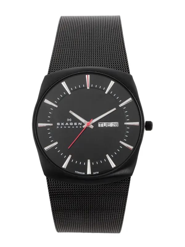 Skagen Men Black Dial Watch