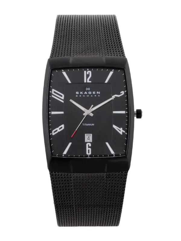 Skagen Men Black Dial Watch
