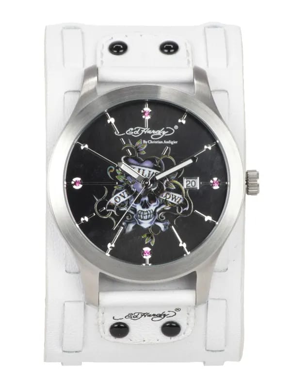 Ed Hardy Men Black Dial Watch