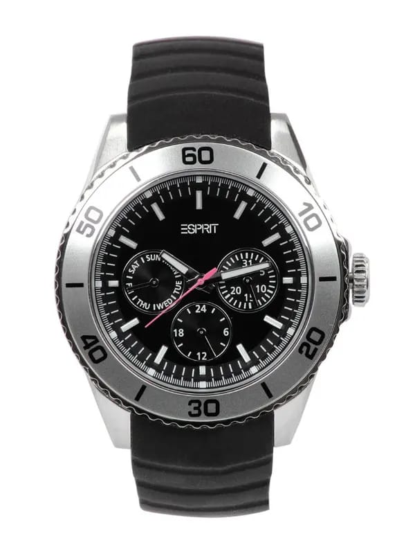 Esprit Men Black Dial Watch