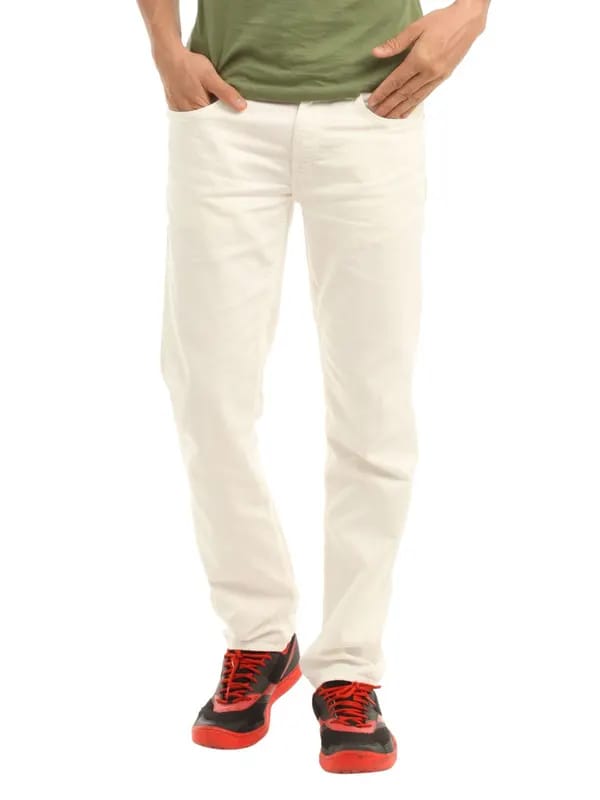 Deni Yo Men White Jeans