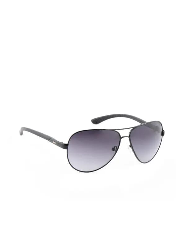 Opium Men Aviator Black Sunglasses