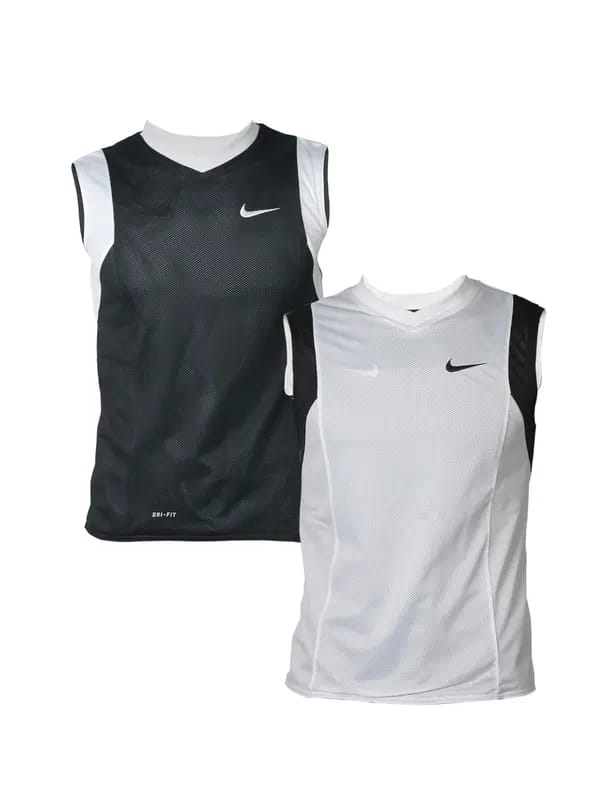 Nike Boys Black & White Reversible T-shirt