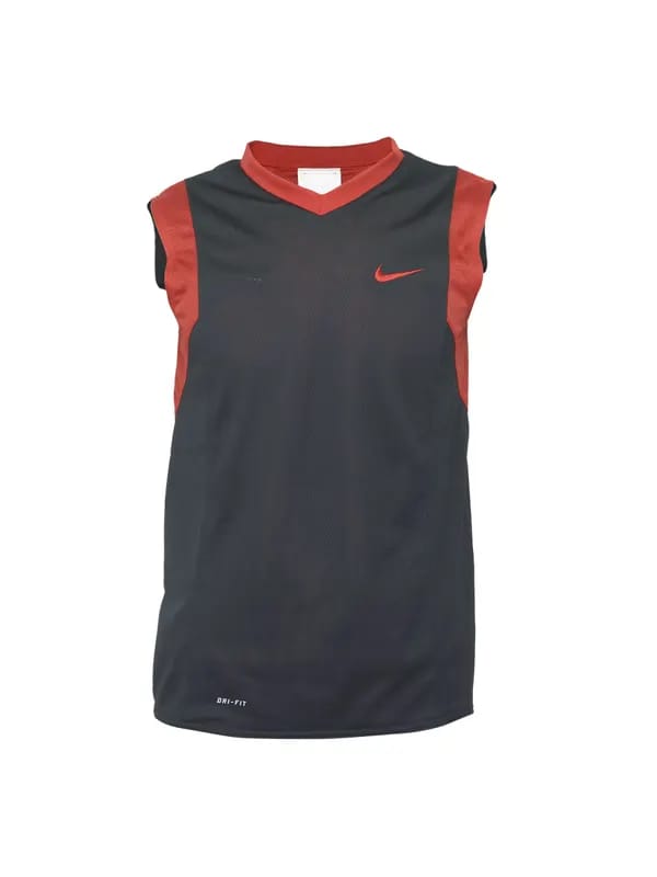 Nike Men Sports Reversible Black T-shirt