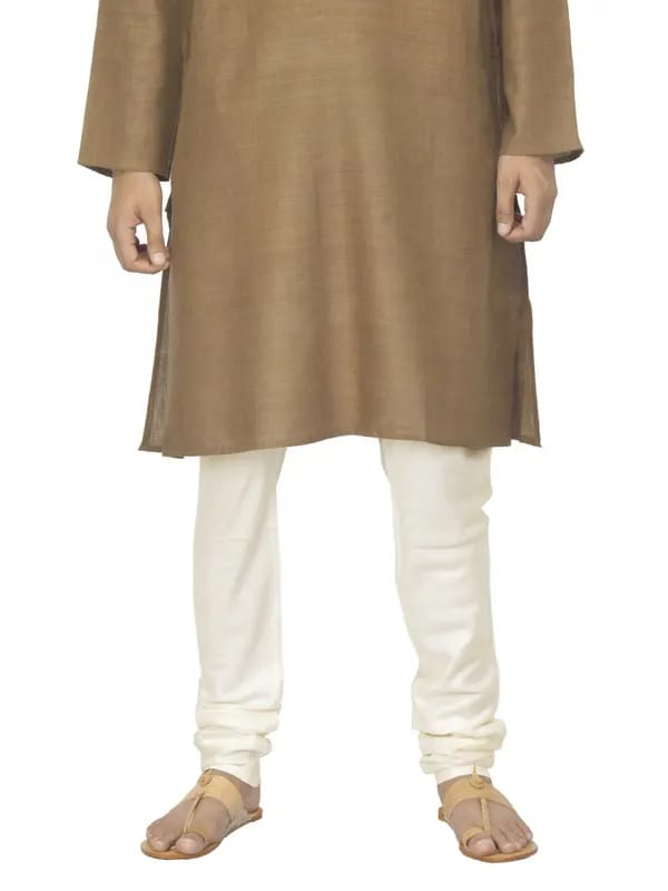 Fabindia Men White Churidar