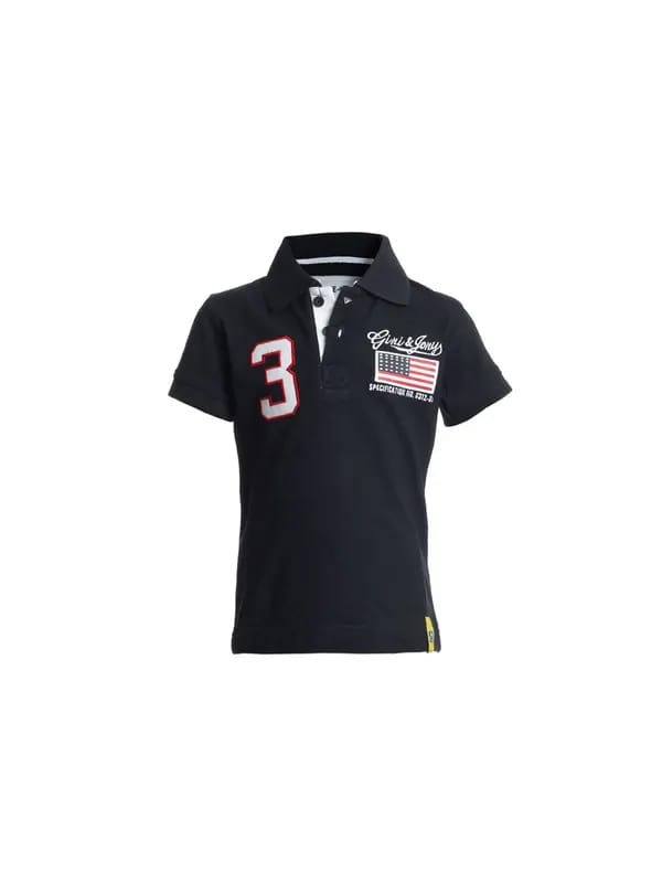 Gini and Jony Boys Navy Blue T-shirt