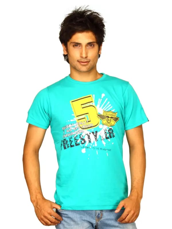 Probase Men's Freestyler Turquoise T-shirt
