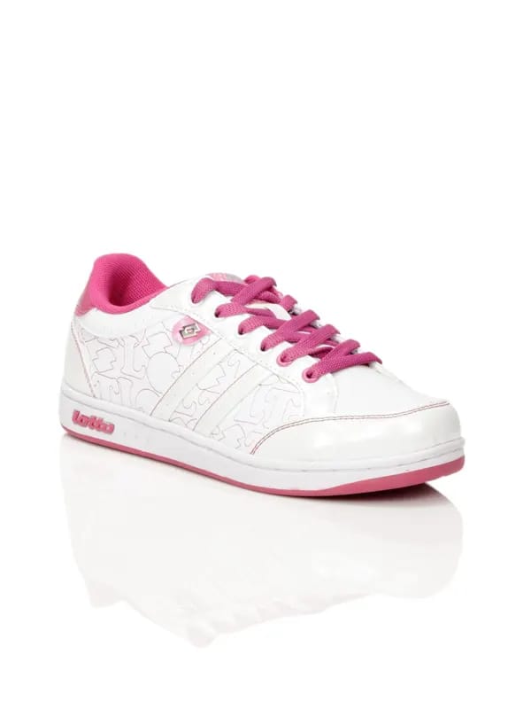 Lotto Women Skate White Casual Shoes