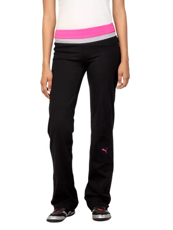 Puma Women Essential Workout Black Track Pants