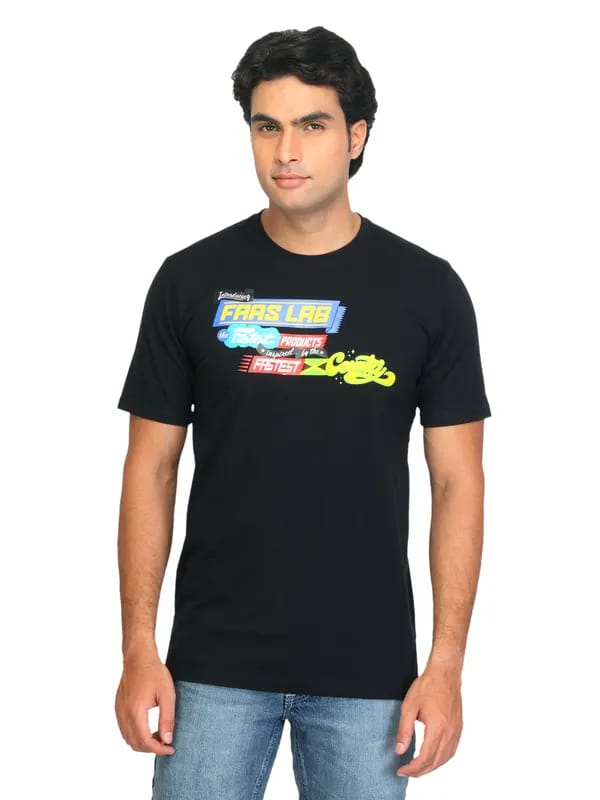 Puma Men Faas Black T-shirt