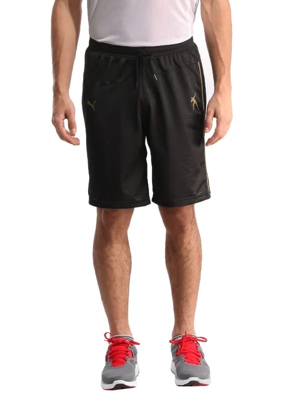 Puma Men Dazzle Black Shorts