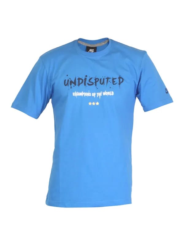 Nike Men Training Blue T-shirt