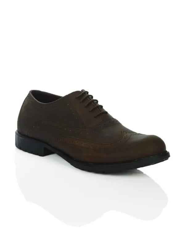 Ganuchi Men Brown Shoes