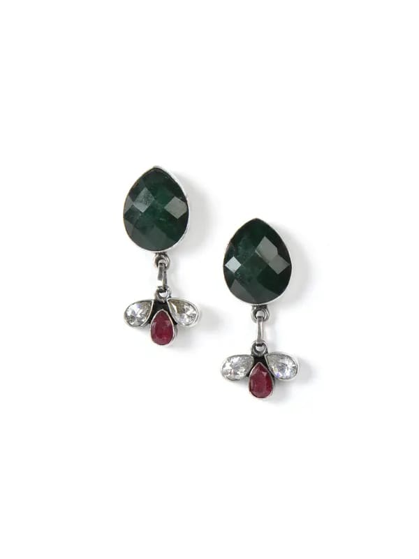 Fabindia Women Anusuya Silver Earrings