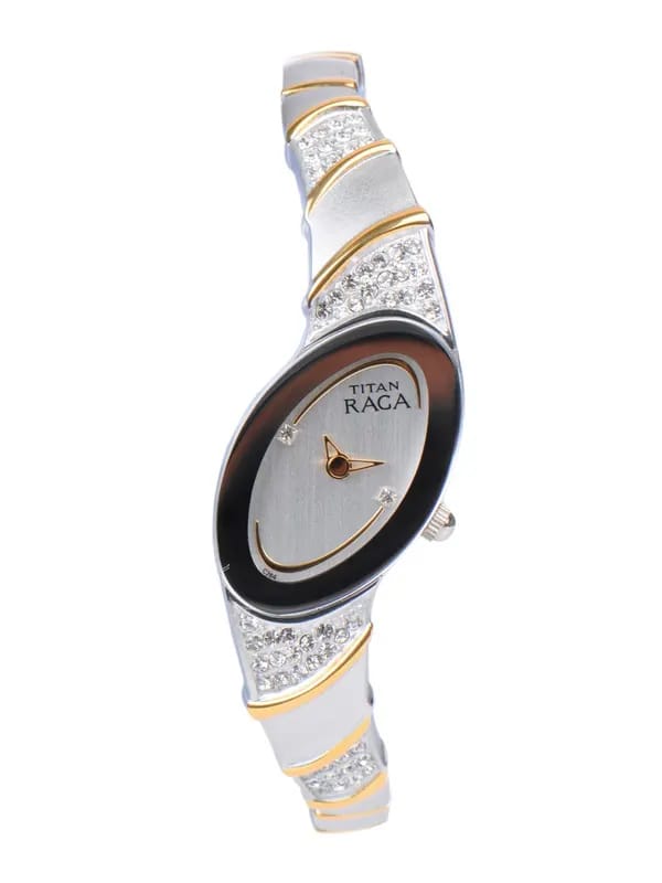 Titan Women Raga Silver Dial Watch