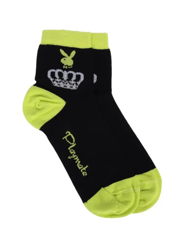 Playboy Women Playmate Black Ankle Socks