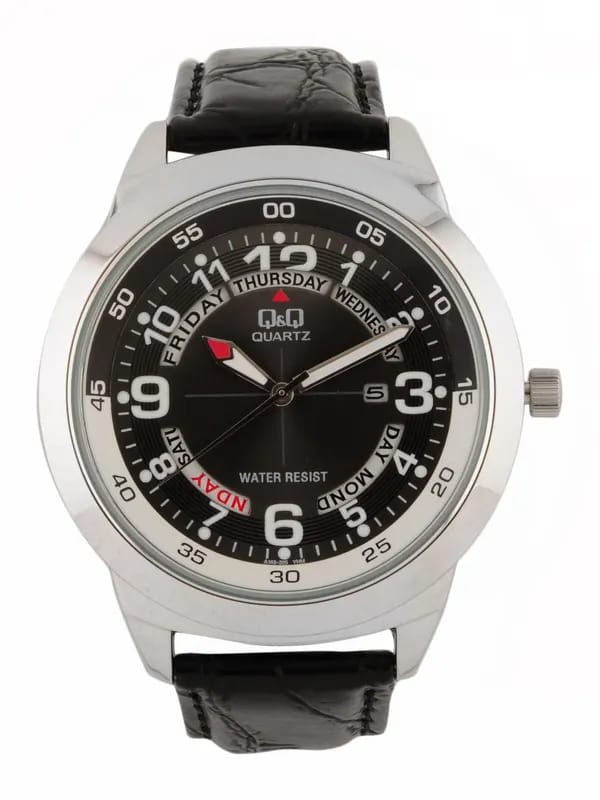 Q&Q Men Black Watch A148J305Y