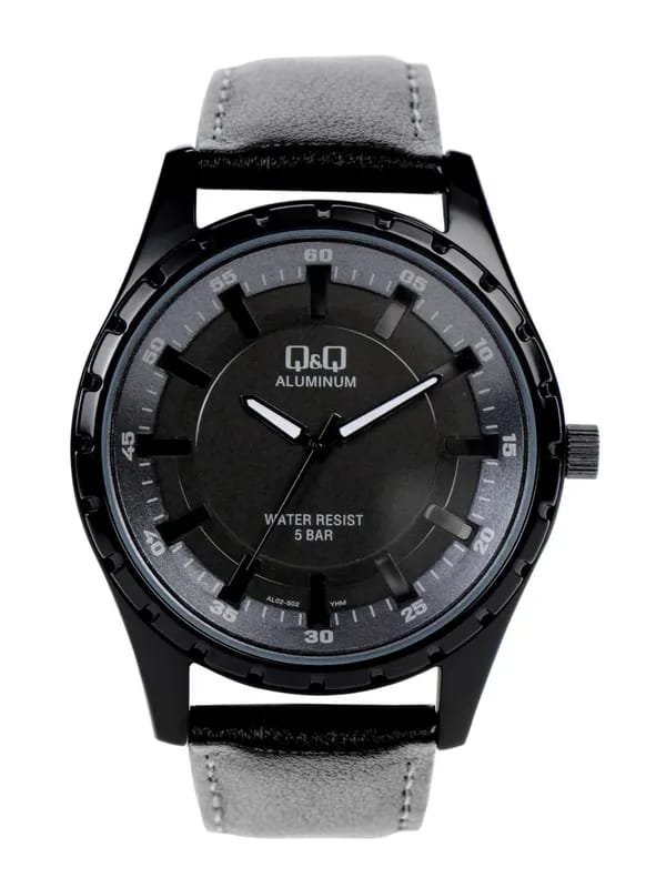 Q&Q Men Black Dial Watch
