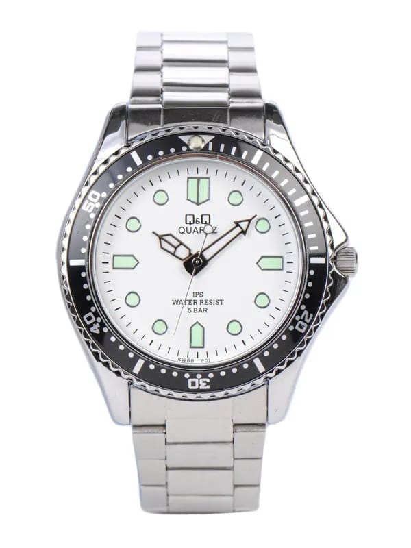 Q&Q Men White Dial Watch