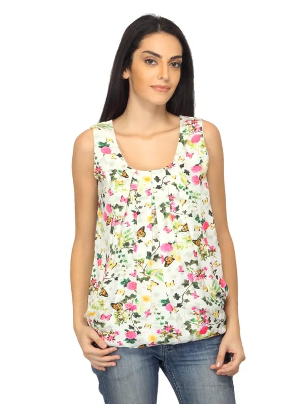 Arrow Woman Printed Multi Coloured Top