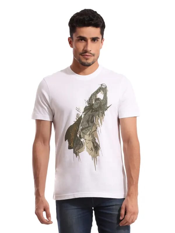 ADIDAS Men Fly White T-shirt
