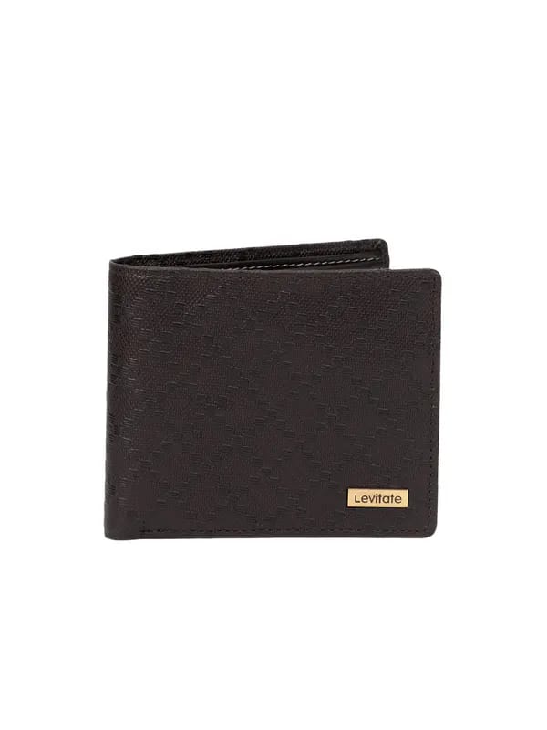 Levitate Men Brown Wallet