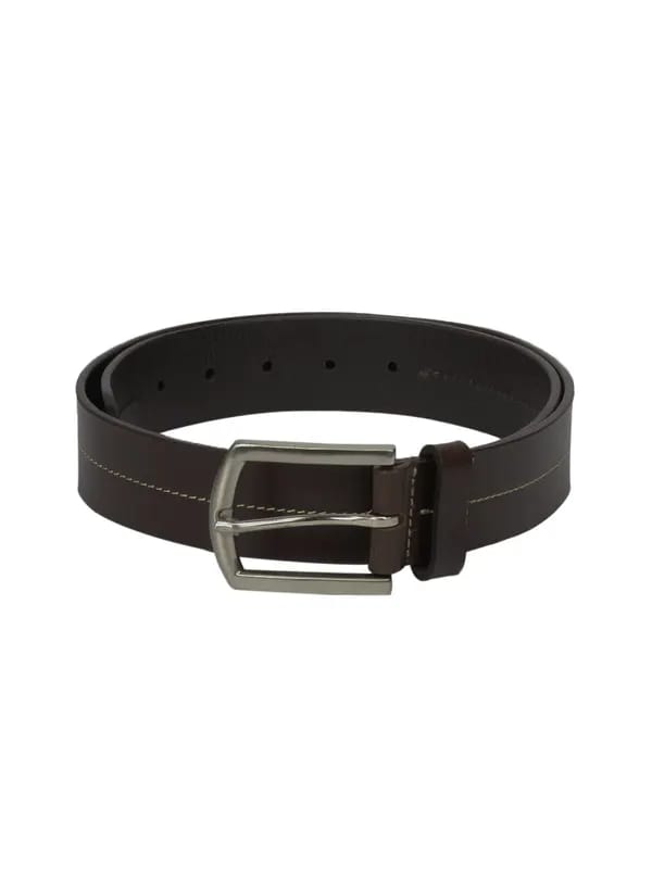 Levitate Men Brown Leather Belt