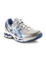 Asics Men's Gel Kayano 17 White Blue Shoe