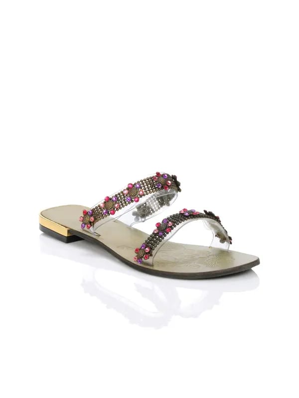 Catwalk Women Gold Flats