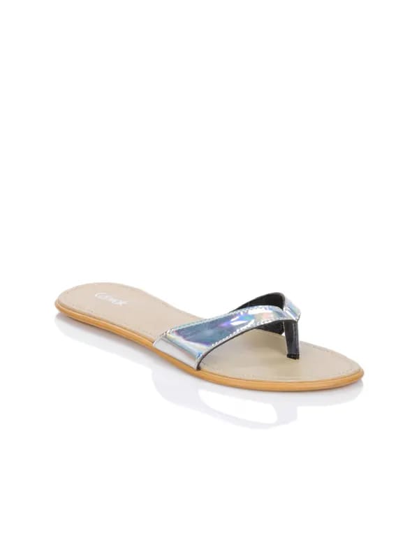 Catwalk Women Silver Flats