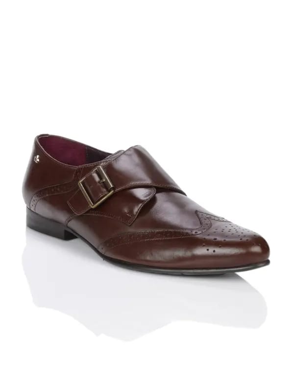 Arrow Men Brown Formal Shoes