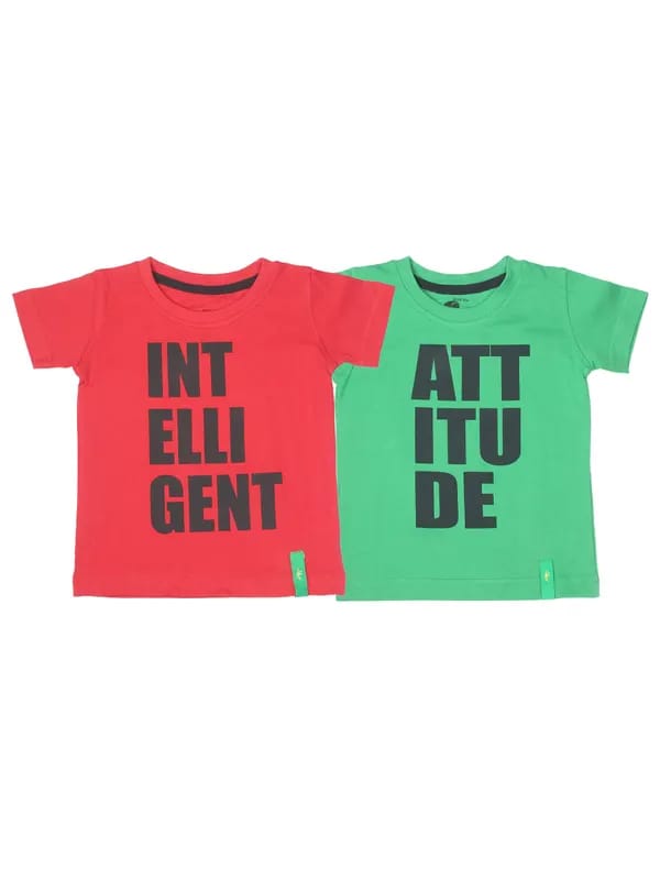Palm Tree Boys Pack of 2 T-shirts