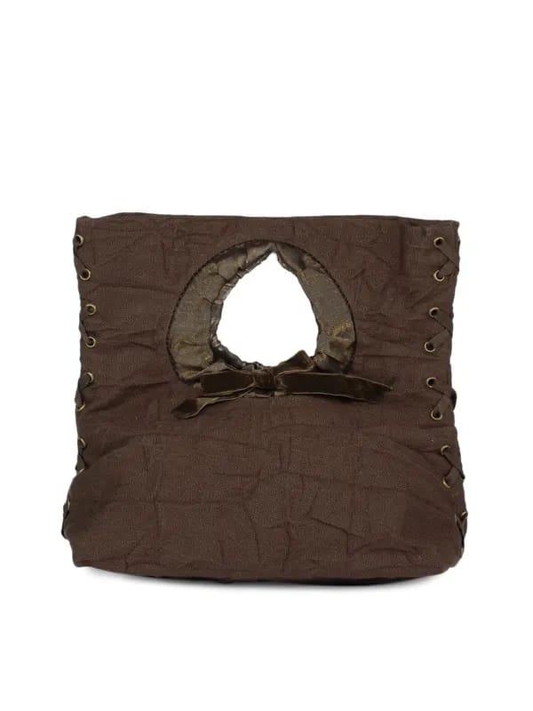Baggit Women Gumboot Parinacrush Brown Handbag