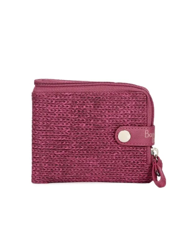 Baggit Women Volume Jhuti Pink Wallet