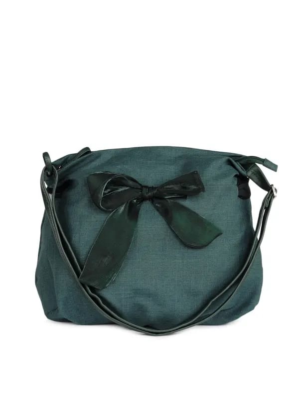 Baggit Women Naughty Lips Teal Handbag