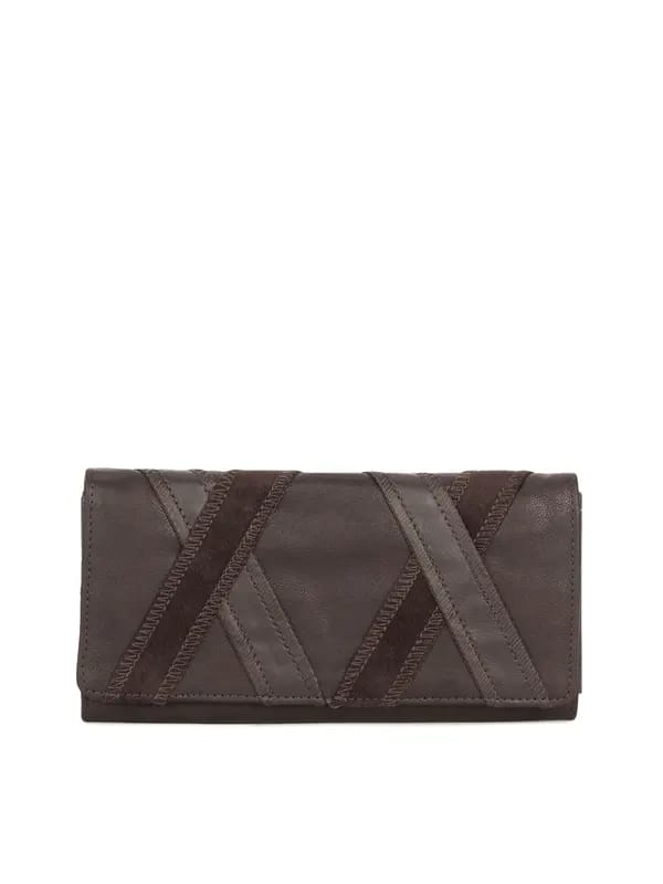 Baggit Women Leather Brown Wallet
