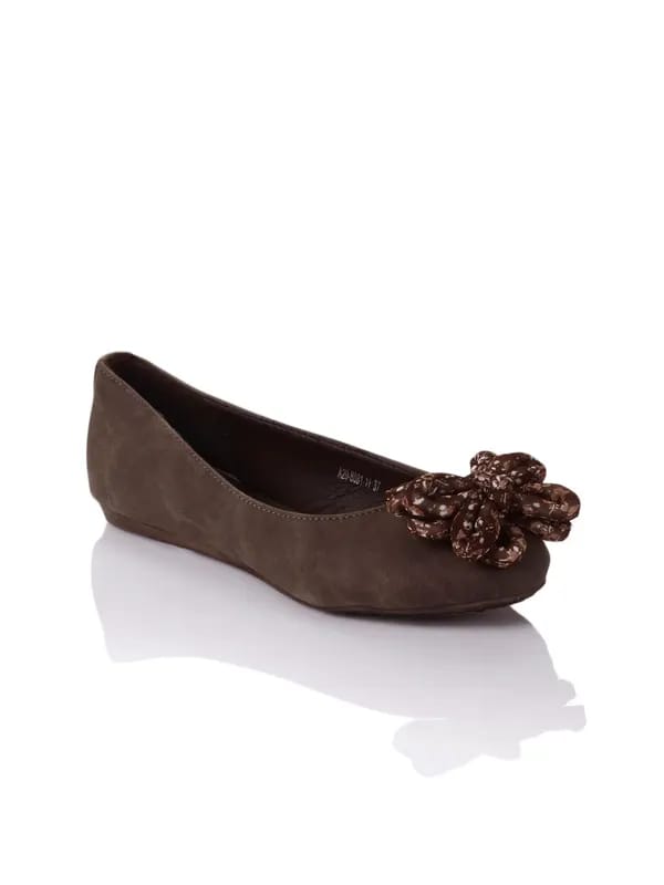 Cobblerz Women Brown Ballerinas