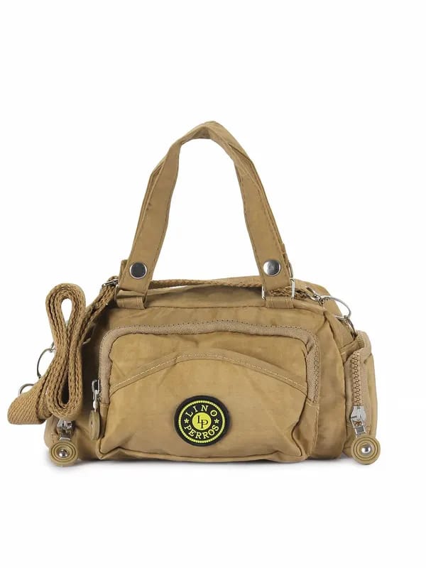 Lino Perros Women Beige Handbag