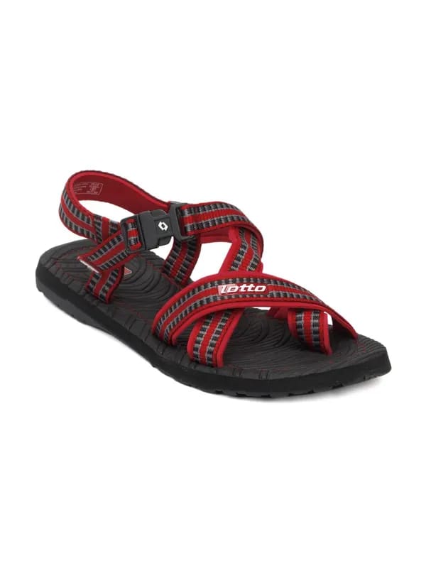 Lotto Men Red Zeus Sandals