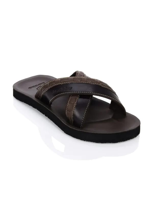 Lotto Men Caesar Cross Brown Sandals