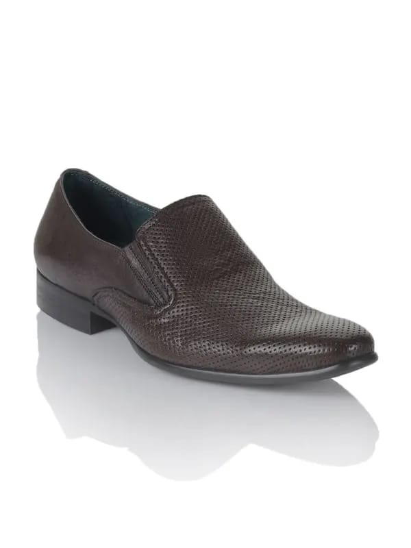 Cobblerz Men Brown Semiformal Shoes