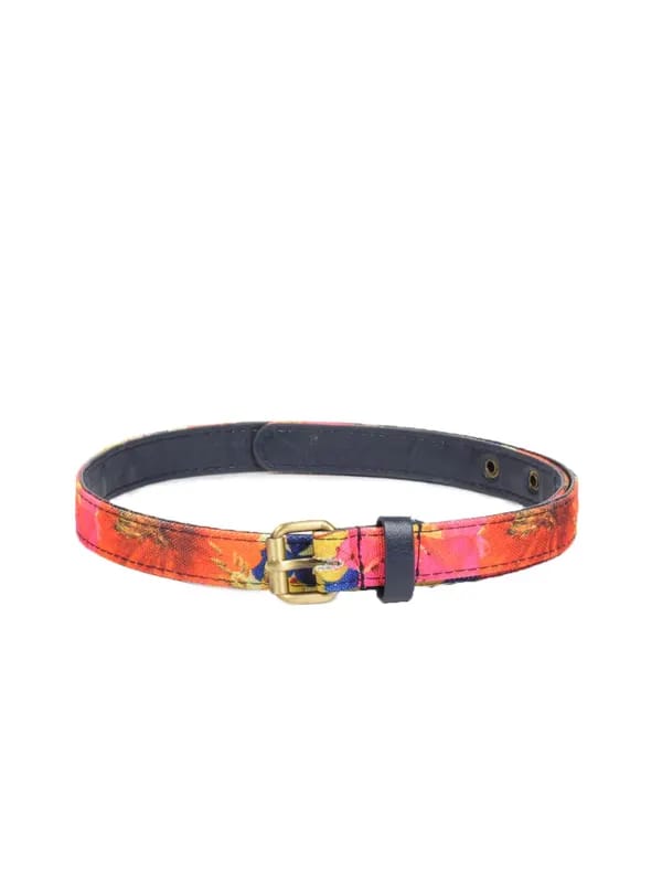 Pieces Women Multi-Colored Belt