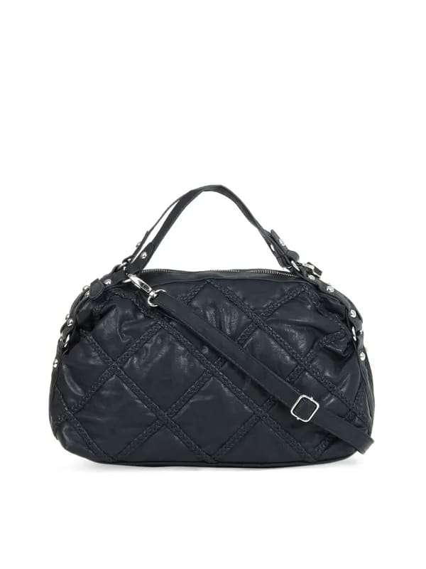 Pieces Women Navy Blue Zaki Handbag