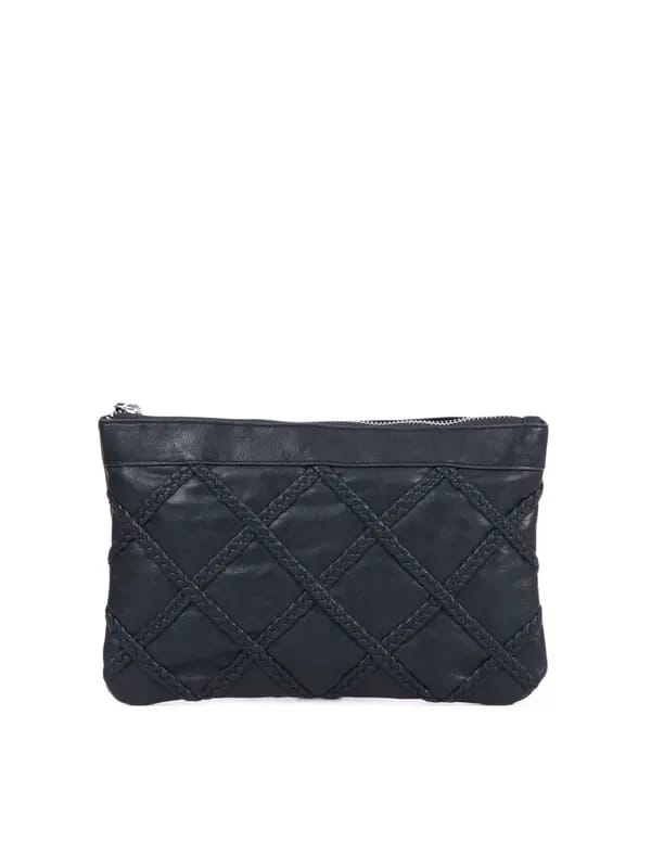 Pieces Women Navy Blue Purse
