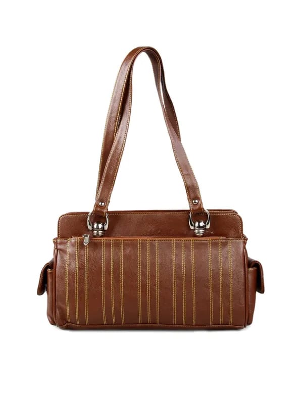 Murcia Women Stitch Brown Bag