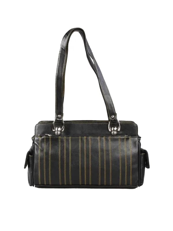 Murcia Women Stitch Black Bag