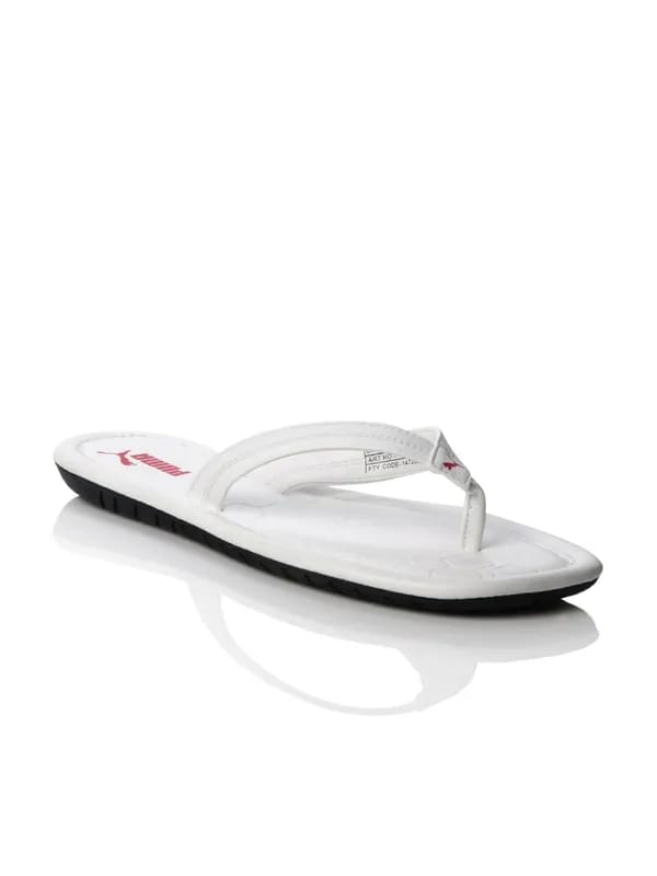 Puma Men Drifter Road White Flip Flops