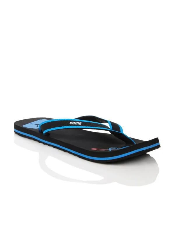 Puma Men Pop Art Black Flip Flops